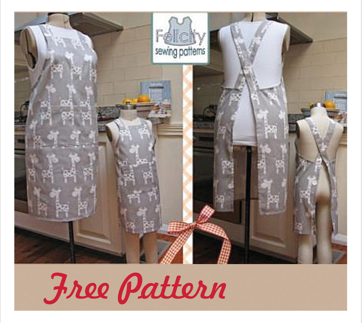Image result for criss cross apron pattern free  Apron pattern free,  Japanese apron pattern, Cross back apron