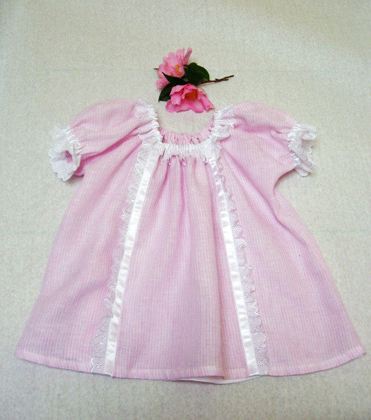 Easy baby and girl pdf dress pattern SWEET PEA sizes 6 months -10 years, with baby pants - Felicity Sewing Patterns