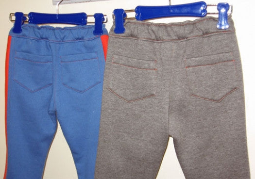 Kids fleece pants PDF sewing pattern ROSCOE PANTS boys & girls sizes 2 to 12 years. - Felicity Sewing Patterns