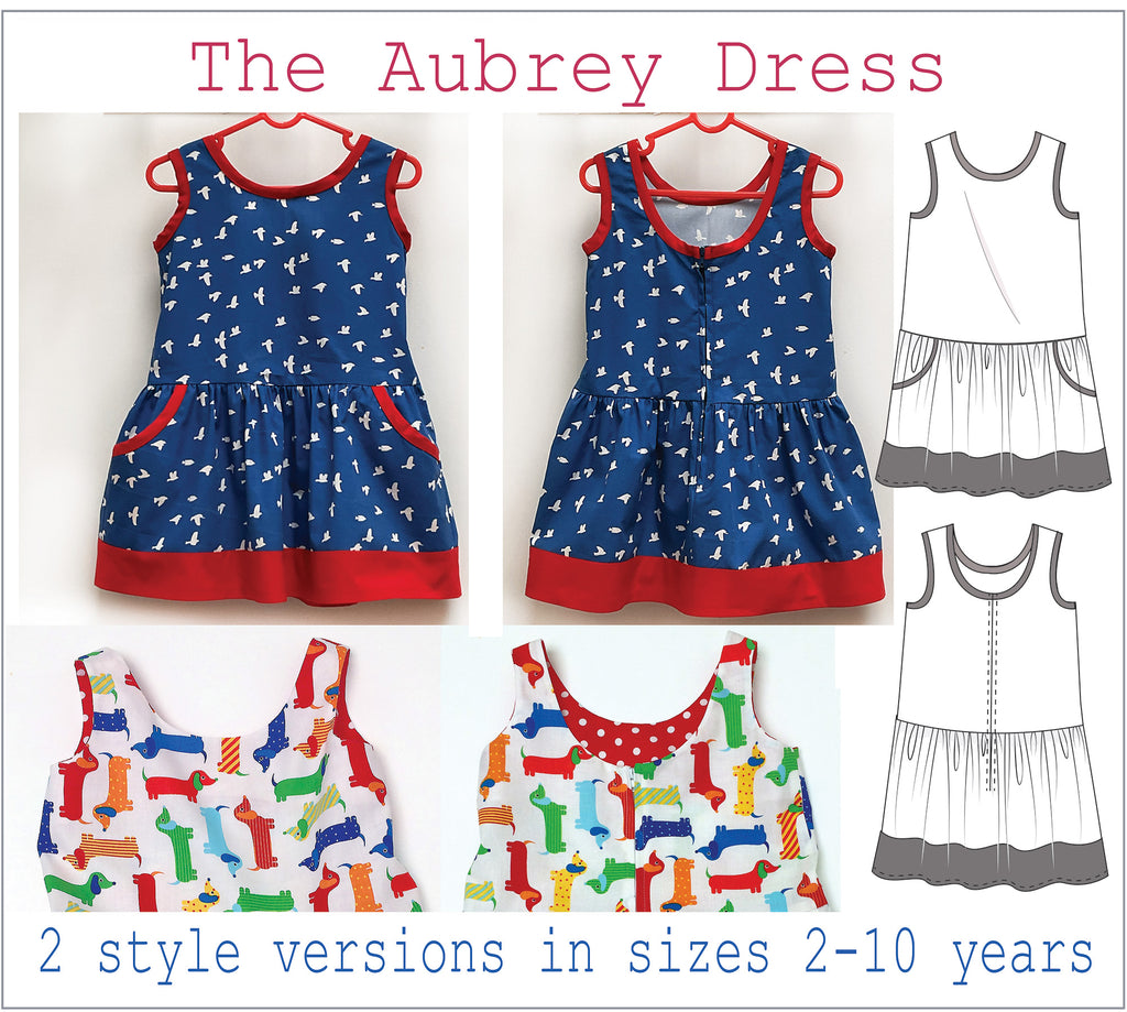 girls cute summer dress by Felicity Sewing Patterns