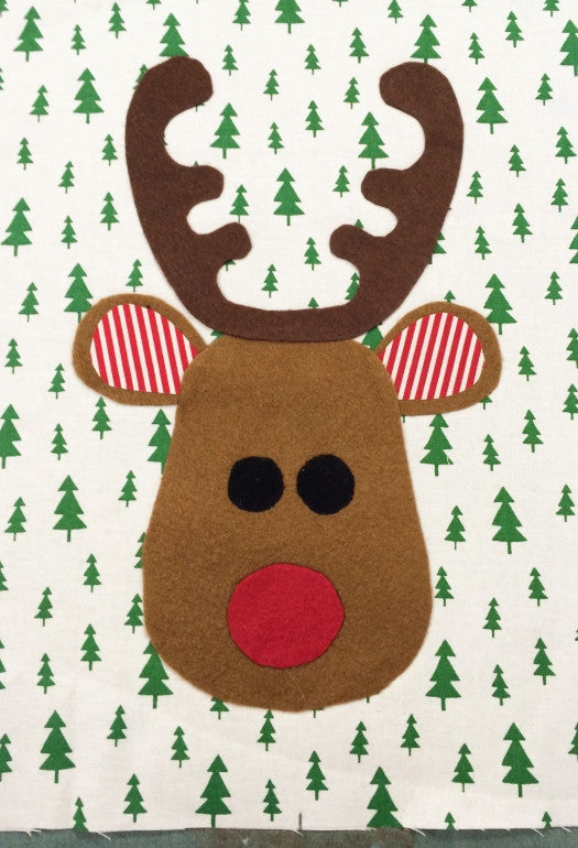 Z FREE PATTERN download -- Santa Sacks & Rudolph Applique - Felicity Sewing Patterns