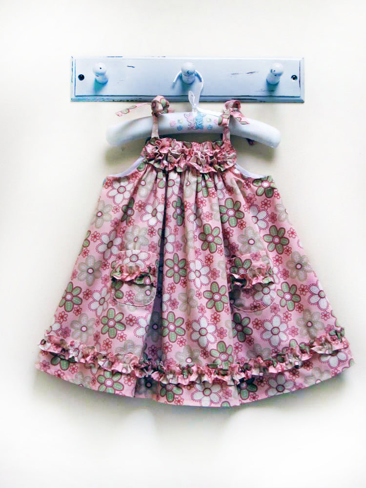 Daisy Sundress PDF Sewing Pattern and Tutorial sizes 6-9 months to 8 years. - Felicity Sewing Patterns