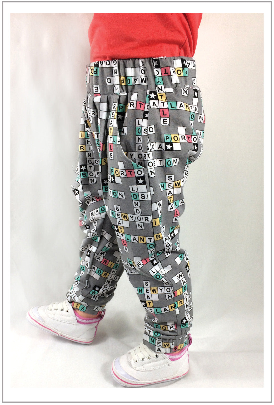 iThinksew - Patterns and More - IvL - Blue harems, Toddler harem pants  sewing pattern, children pants pdf pattern, baby jogger pants, boys and  girls harem pants pattern, jogger sewing pattern