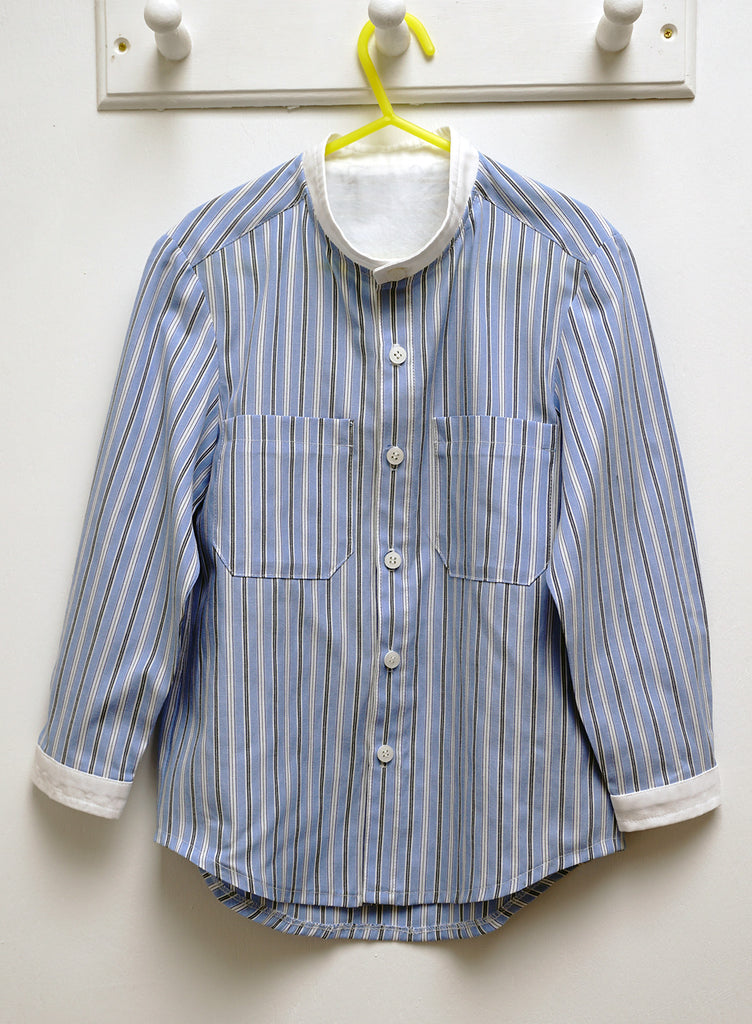 Boy's classic shirt, school shirt, sizes 3 to 14 years PDF sewing pattern. FINLEY SHIRT. - Felicity Sewing Patterns