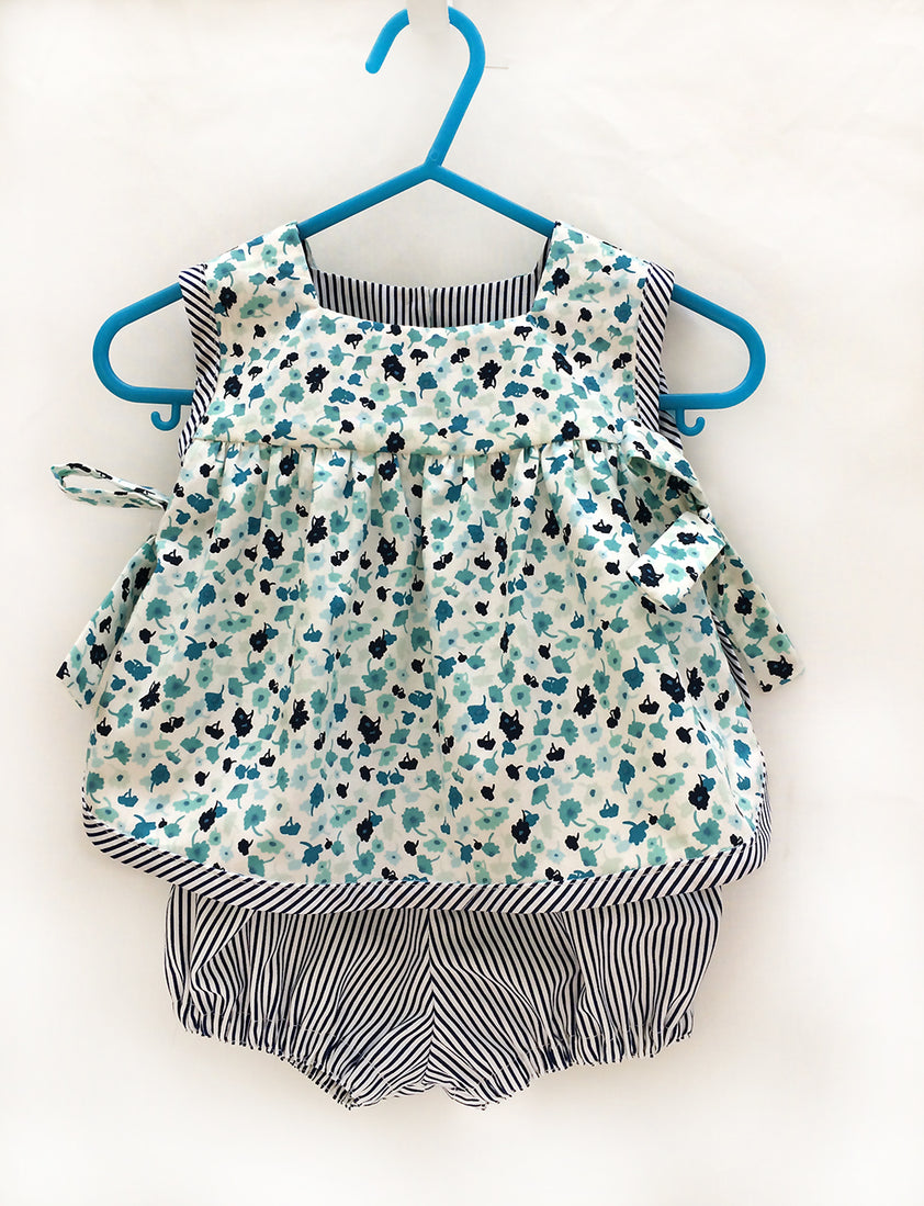 Baby top & pant set pdf sewing pattern ISABELLE BABY SET baby sizes 3 ...