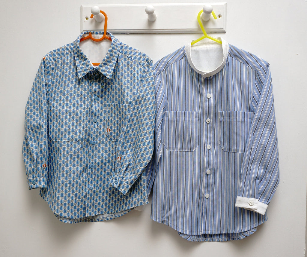 Boy's school shirt, classic shirt sizes 3 to 14 years PDF sewing pattern. FINLEY SHIRT. - Felicity Sewing Patterns