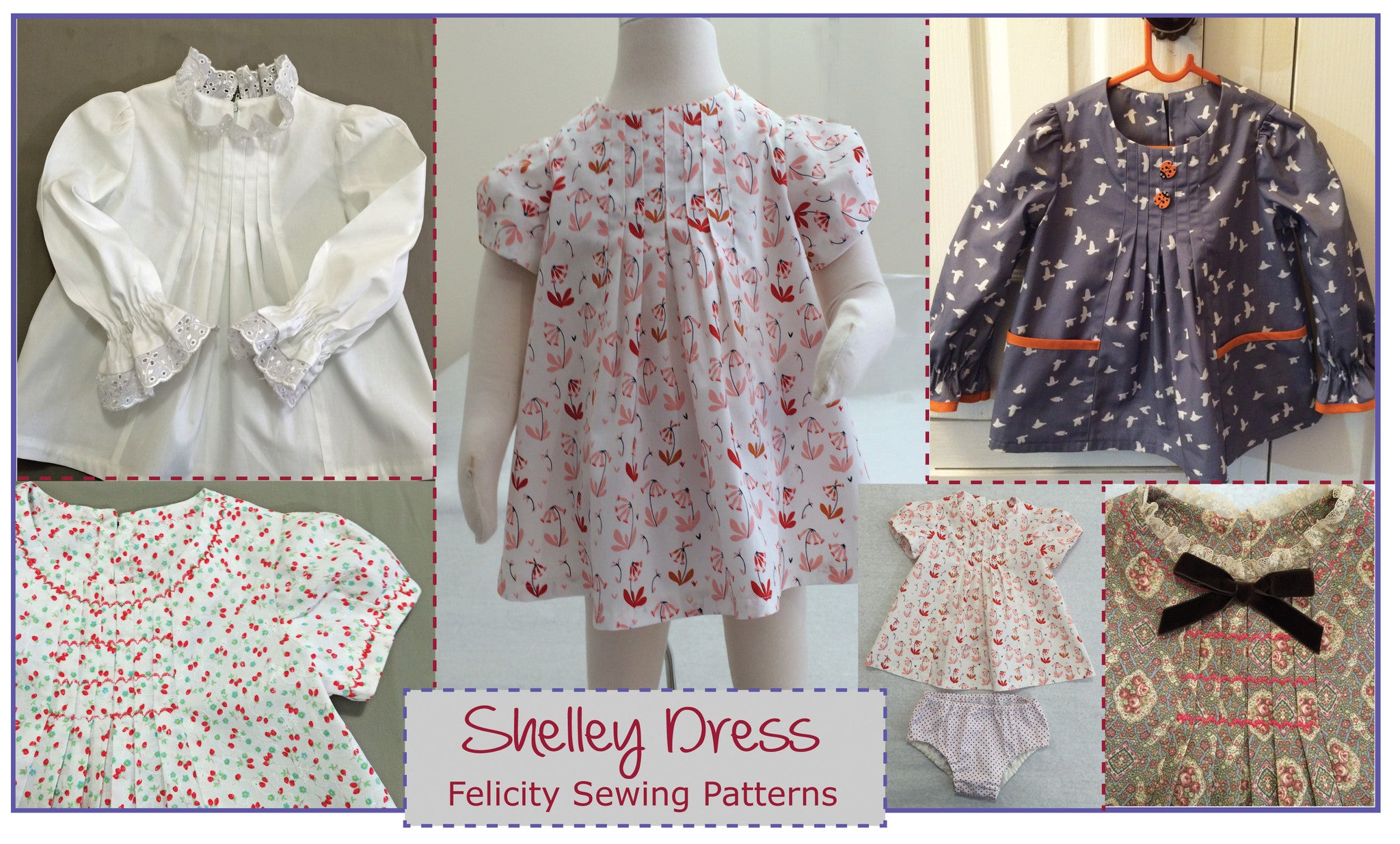 Felicity Sewing Patterns Baby girl's dress/top sewing pattern