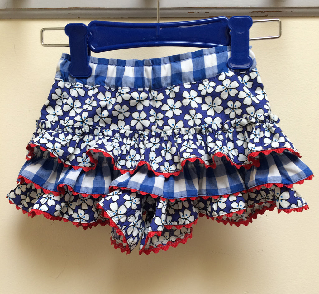 Girls frilly shorts pdf sewing pattern SILLY FRILLY Shorts sizes 1-10 years - Felicity Sewing Patterns