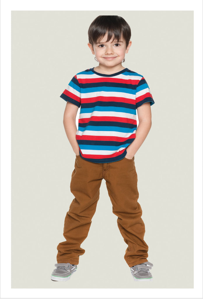 Boys casual trouser sewing pattern Slim Jim Pants sizes 2-12 years - Felicity Sewing Patterns