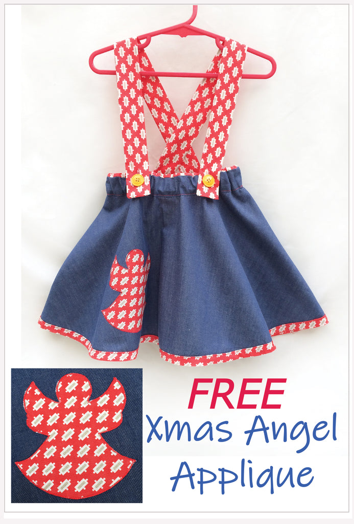 Z Xmas Angel Applique Free download. - Felicity Sewing Patterns
